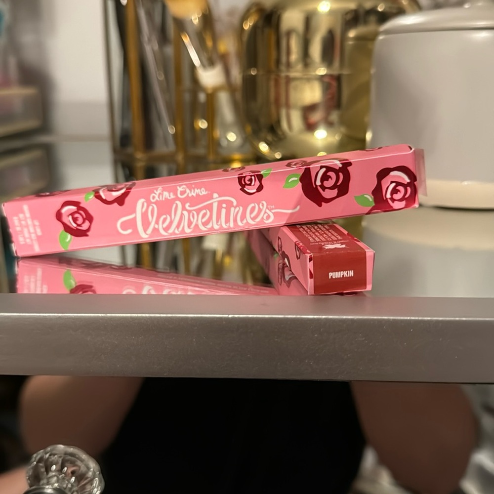 NWT LimeCrime Velvetines Lipliner in Pumpkin